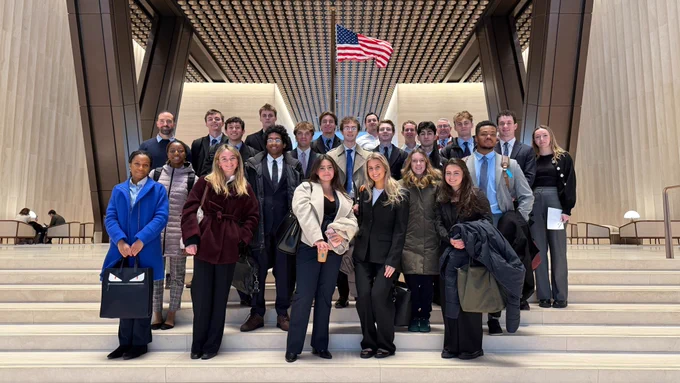 Students in the 2026 New York City Finance Career Track program. | Photo courtesy of Gateway Career Center


