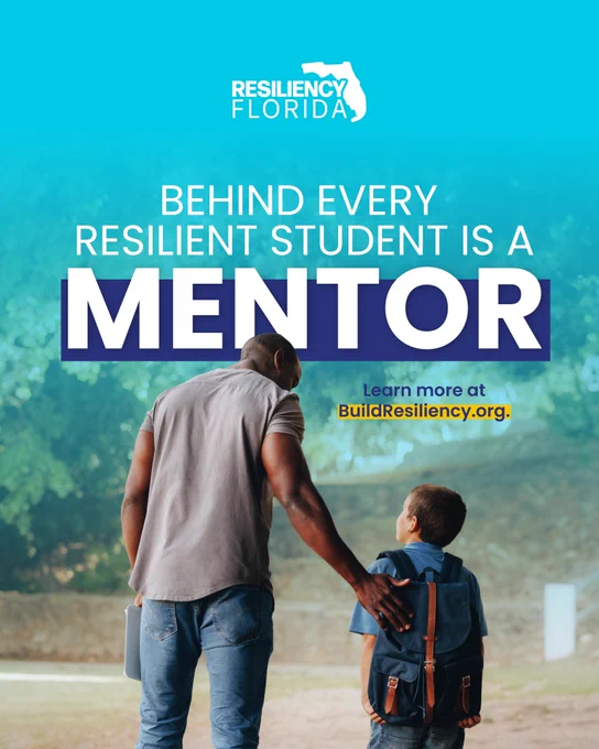 Behind every resilient student is a mentor. Learn more at buildresiliency.org. 