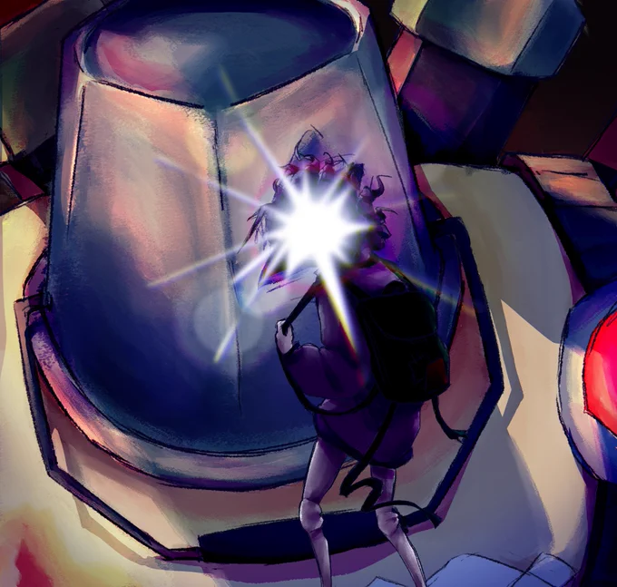 Blast Maximum and Backpack Man