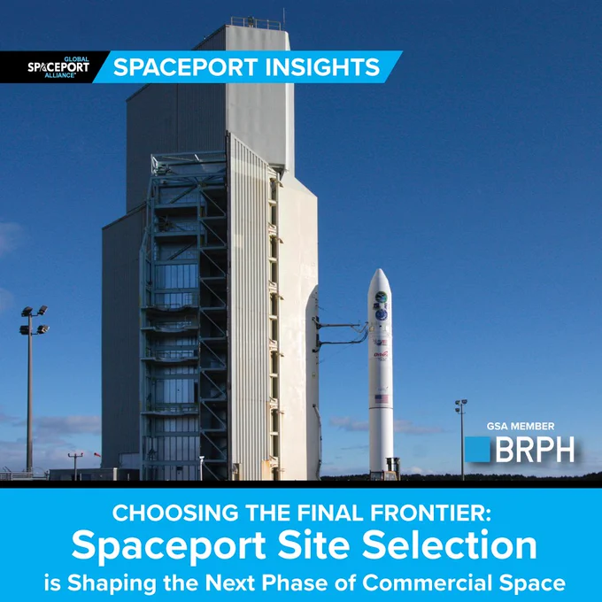 A successful launch begins long before ignition.
In the latest Spaceport Insights, BRPH explores how thoughtful planning, infrastructure design, and operational alignment can remove friction and enable more efficient, scalable #spaceport operations.

As #launch cadence increases and missions diversify, the ability to streamline processes on the ground becomes a defining advantage.

Read the full article and see how spaceports can support faster, smarter operations. 🚀 https://www.globalspaceportalliance.com/spaceport-site-selection/

#SpaceportInsights #InfrastructureDevelopment #CommercialSpac