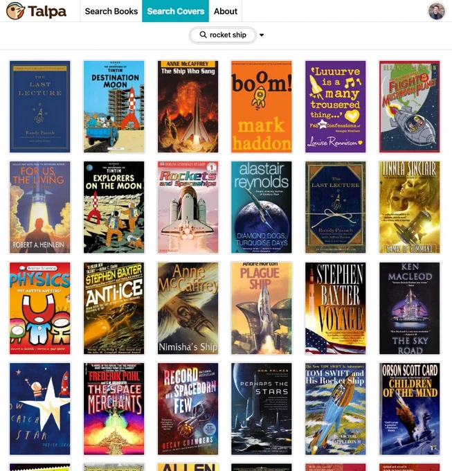 Talpa Cover-Search results for "rocket ship"