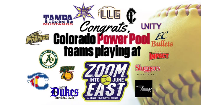 These Elite National Orgs have Power Pool teams playing at Zoom into June East. The 7-Inning Division is stacked with talent for an incredible exposure and recruiting event! 75% of the teams are NATIONAL Power Pool teams, which are the best teams in the country. 