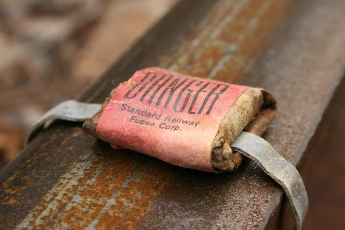 Railway Fusee or "Track bomb"