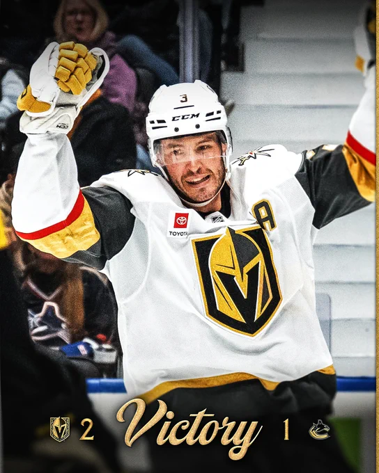 Final: VGK 2, VAN 1