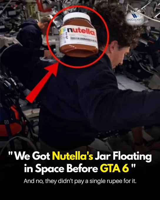 Nutella's space moment with Artemis II
