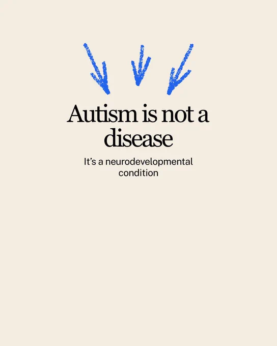 Autism is not a disease It’s a neurodevelopmental condition