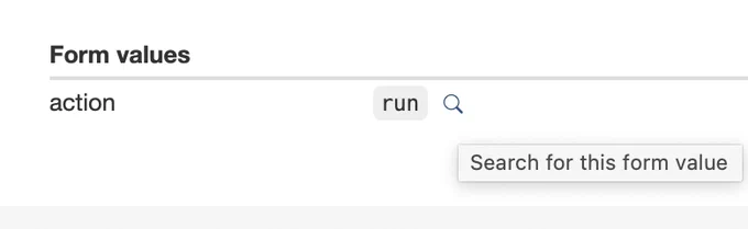 Instant Value Search for headers, form values, query strings, etc.