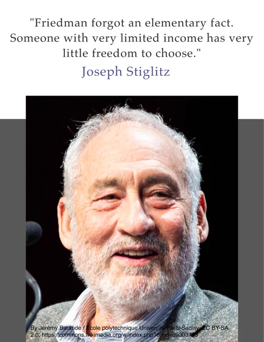 Joseph Stiglitz by Jérémy Barande / Ecole polytechnique Université Paris-Saclay, CC BY-SA 2.0