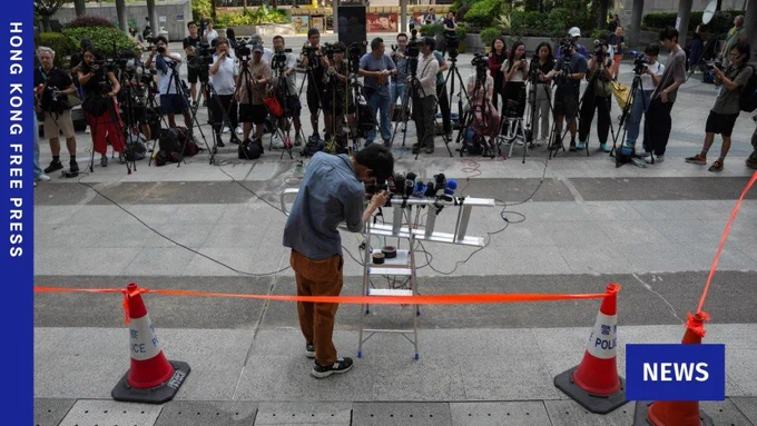 Journalists in Hong Kong. File photo: Kyle Lam/HKFP.