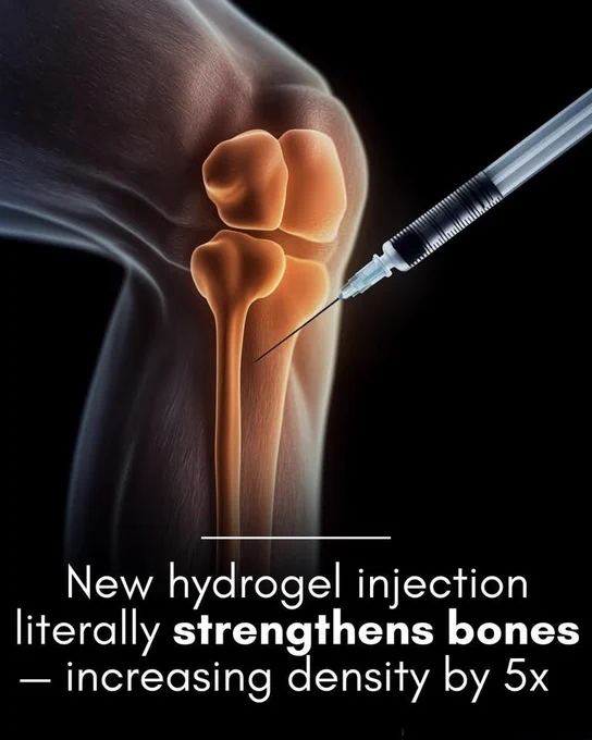 Scientists created a hydrogel that strengthens bones in weeks — bone density increased by 5X in a trials.  

Researchers at EPFL and the startup Flowbone have developed a revolutionary injectable hydrogel designed to treat osteoporosis with unprecedented speed. 

Made from a sophisticated blend of hyaluronic acid and hydroxyapatite nanoparticles, this material mimics the natural mineral composition of human bone to reinforce fragile areas from the inside out. In laboratory trials, the treatment increased bone density in subjects threefold within weeks. When paired with the existing osteoporosis medication Zoledronate, density at the injection site surged by nearly five times, offering a potent localized defense against fractures.

This breakthrough addresses a critical gap in osteoporosis management, a condition that affects millions of people worldwide and often leads to life-threatening injuries.