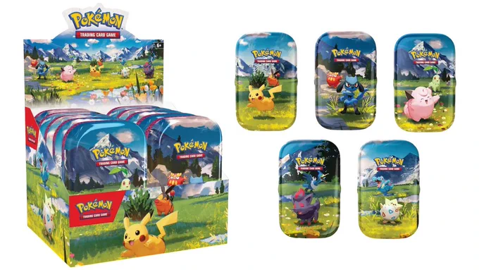 Pokemon TCG Ascended Heroes Mini-Tin Display