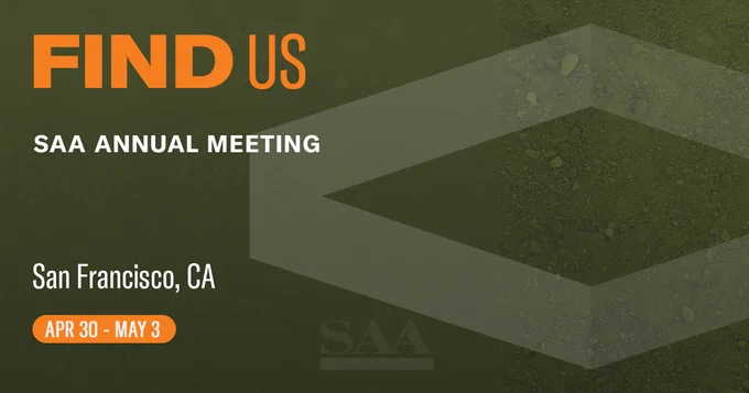 SEARCH is in San Francisco for the Society for American Archaeology Annual Meeting. Stop by Booth 512.