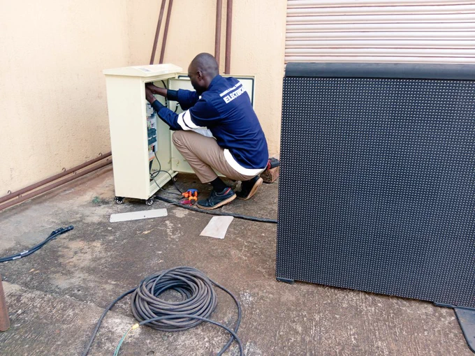 Installations for the LED display
