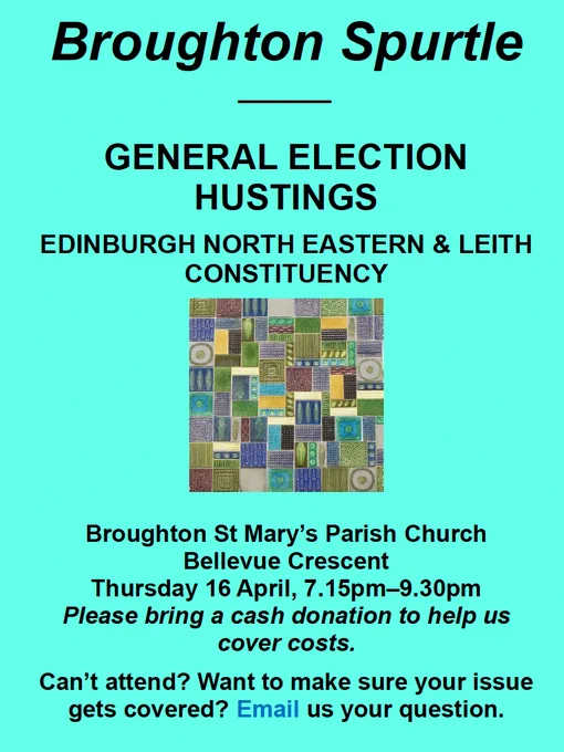 Hustings poster.