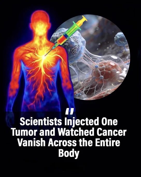 🚨 Breaking Cancer News

Imagine this: doctors inject one tumor, and suddenly the body’s immune system starts attacking cancer everywhere. Not just the tumor that got the shot, all tumors in the body. Sounds like science fiction… but early trials suggest it’s real.

A redesigned CD40 immunotherapy is being tested. Instead of giving the drug through the bloodstream (which caused severe side effects before), scientists inject it directly into a single tumor. That tumor acts as a training ground for the immune system. Immune cells learn to recognize the cancer and then hunt down other tumors throughout the body.

In a small trial of 12 patients with metastatic cancers, six saw their tumors shrink, and two experienced complete disappearance of all detectable cancer. Minimal side effects were reported. One injection, whole-body response — a possible game-changer for cancer treatment.
