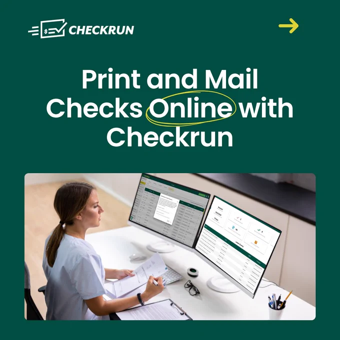 You can mail a check online in under 2 minutes…

No printer. No stamps. No office required.

Here’s how businesses are using Checkrun to print and mail checks online 👇
https://checkrun.com/blog/mail-a-check-online-print-and-mail-checks-online-with-checkrun/
