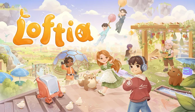 Loftia game key hero art.