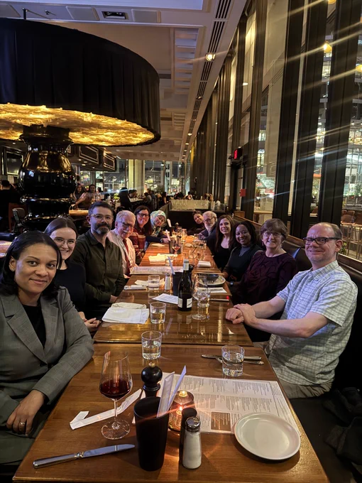 TechSAge team and friends group dinner in Vancouver