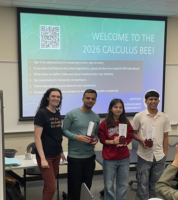 A level winners of the Calculus Bee
