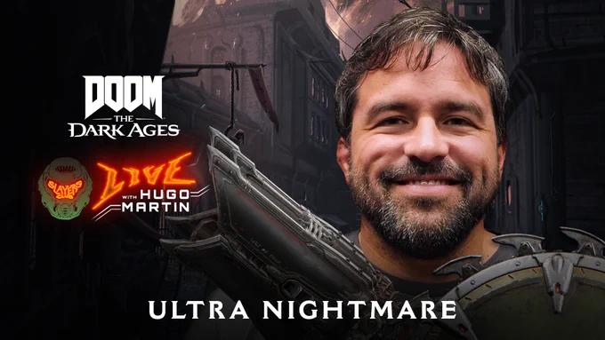 Image used as the thumbnail for Slayer Club Live Weekly Streams with Hugo Martin.