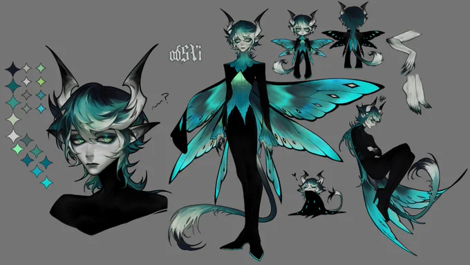 A persona OC is something I always wanted to have. But a disconnect with myself made me not want to draw anything related to me personally or using myself as inspiration at all. I still struggle with selfworth but I was able to pretend I wasn’t for the sake of this project. 
