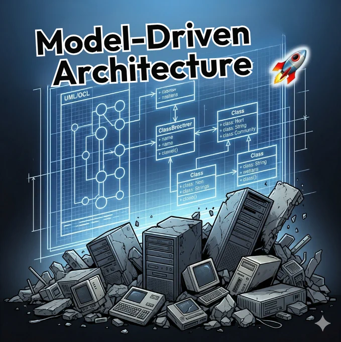 Model-driven architecture allows you to separate your business from the tech it is built on. 