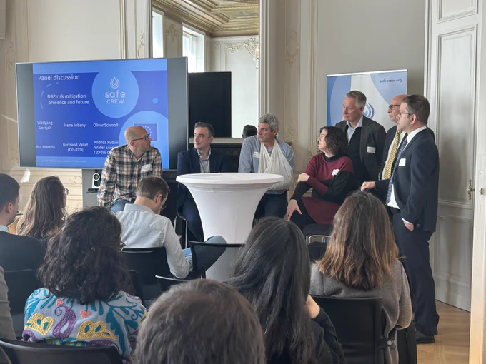 Panel discussion at SafeCREW Final Conference in Brussels
