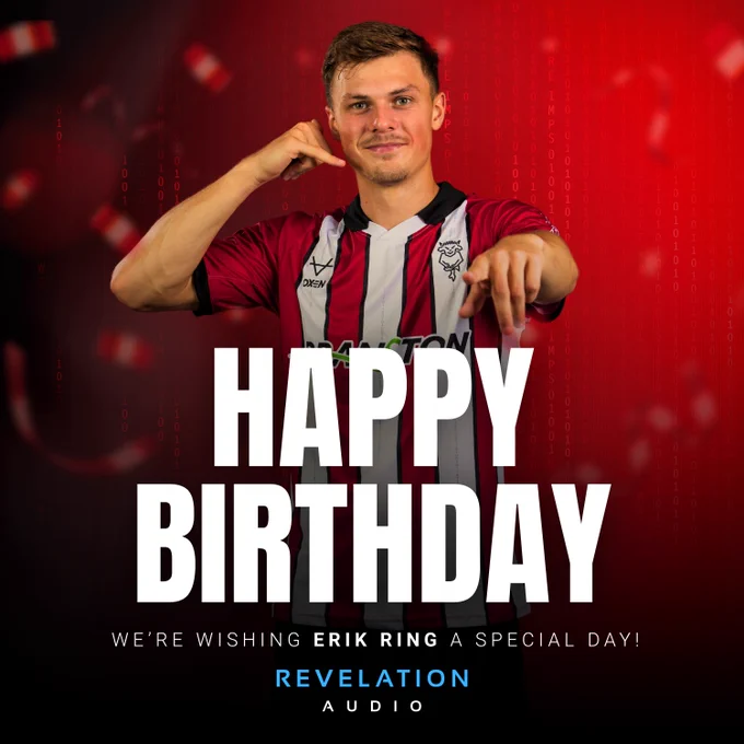 Happy birthday Erik Ring!