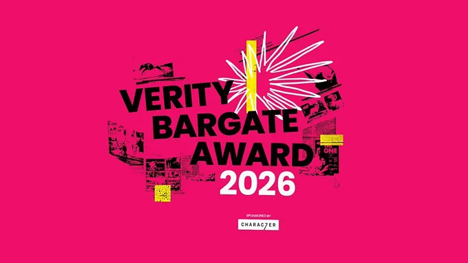 Verity Bargate Award 2026 at the Soho Theatre