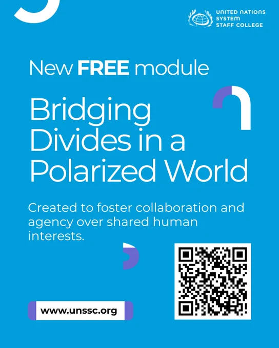 New free module, Bridging divides in a polarized world, created to foster collaboration and agency over shared human resources.
