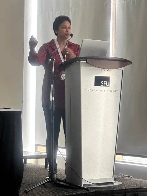 Raksha Mudar presents at the ISG2026 symposium