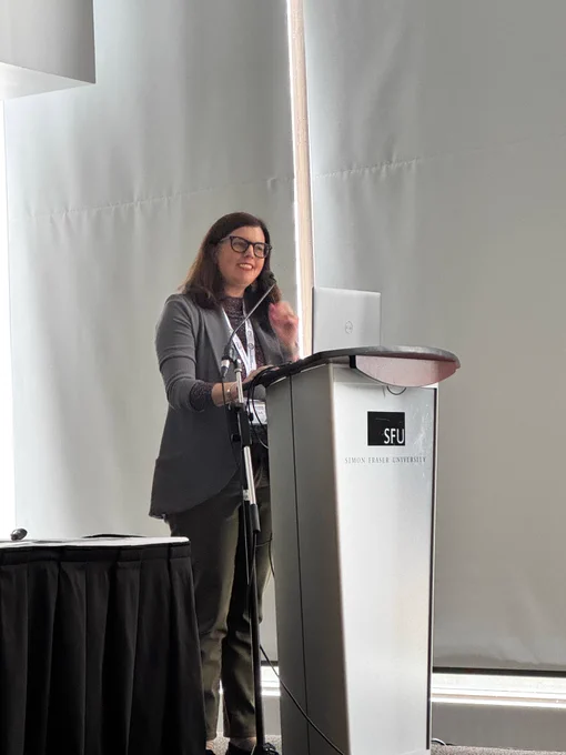 Laura Rice presents at the ISG2026 symposium