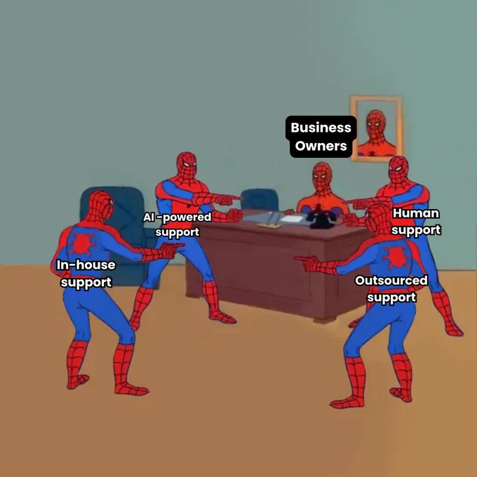 Spiderman pointing meme