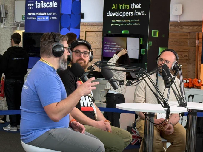 Zack and Nick being interviewed by Jack from Scaling Devtools.