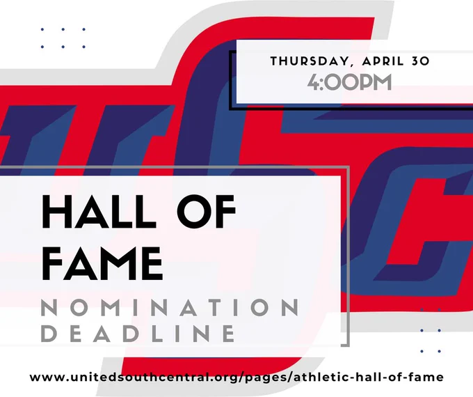 Hall of Fame Nomination Deadline