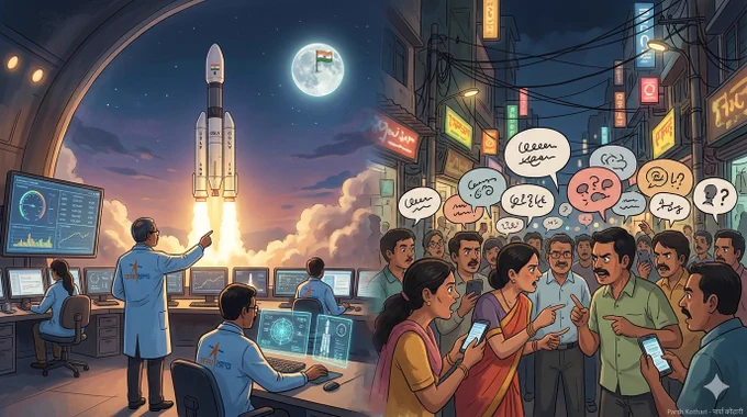 India beating itself down despite doing great things