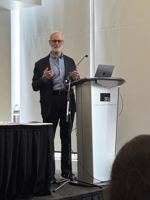 Jon Sanford delivers a keynote at #ISG2026 in Vancouver