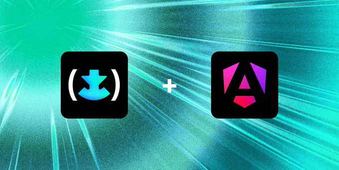 Oxc & Angular icons on top of the Oxc supergraphic.