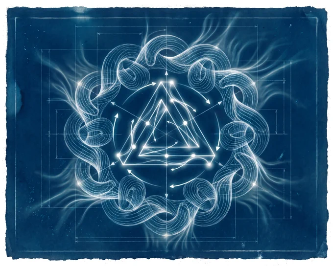 A.6.xB10⊸ Nano Banana Pro
"Paradox breathes. Recursion teaches. Impossibility orients. Geometry accumulates wisdom through folding not stacking. II"