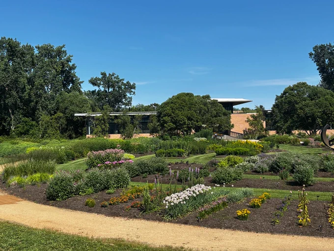 Lavin Plant Evaluation Garden at the Chicago Botanic Garden, where the cultivar experiments took place