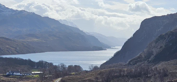 A fjord on the west coast of Scotland.