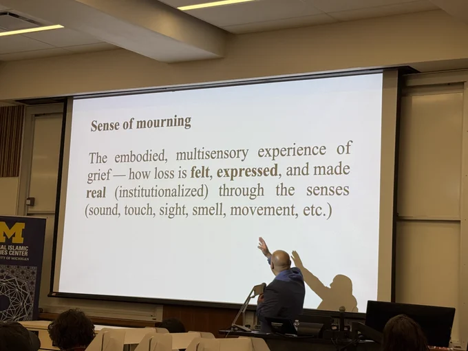 Photos from Senses of Mourning event
