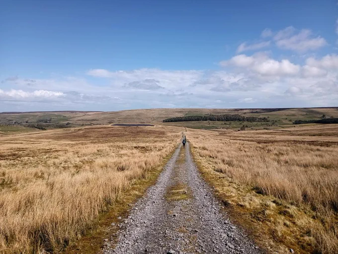 Moorland track