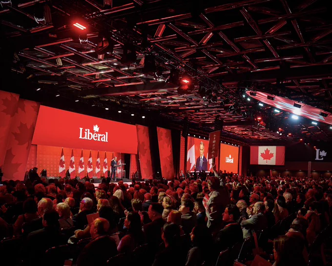 Mark Carney at the 2026 Liberal National Convention.