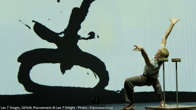 Les 7 Doigts, GENAI Mouvement © Les 7 Doigts - Photo : Francisco Cruz