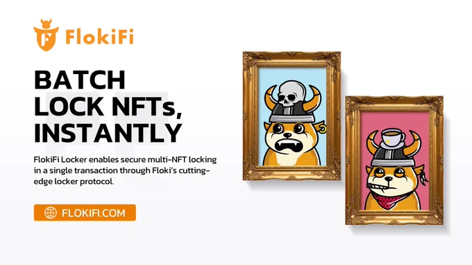 FlokiFi Locker enables secure Multi-NFT locking in a single transaction through Floki's cutting edge locker protocol.
