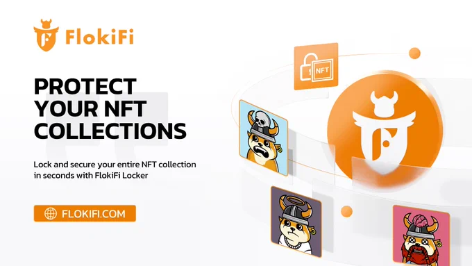Lock and secure your entire NFT collection in seconds with FlokiFi Locker
