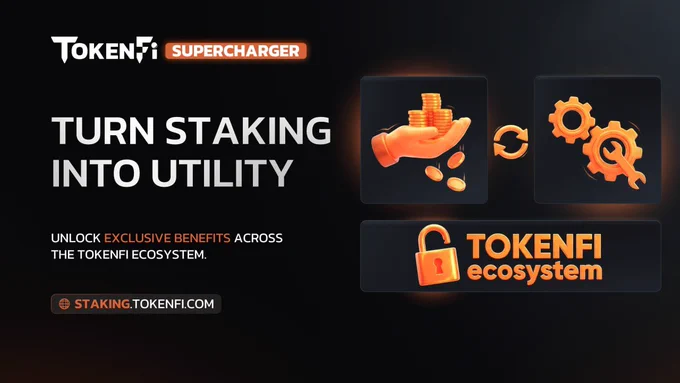Turn Staking Into Utility - Unlock exclusive benefits across the TokenFi ecosystem.