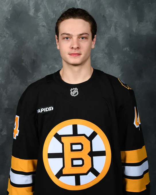 James Hagens' NHL headshot.