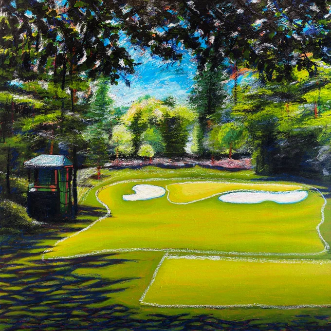 Painting #7 in my 18-Year-Series https://borbay.com/the-masters/